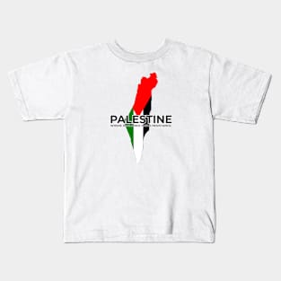 Palestine: Where resilience meets resistance Kids T-Shirt